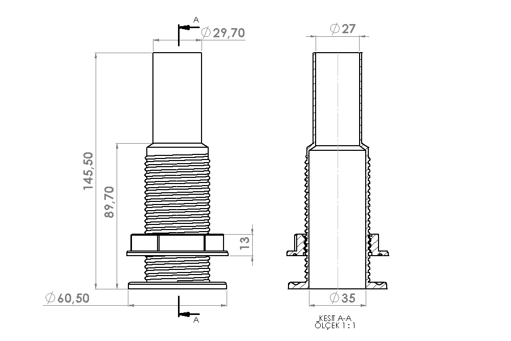 SOMUNLU SU GİDERİ 1, 1/4